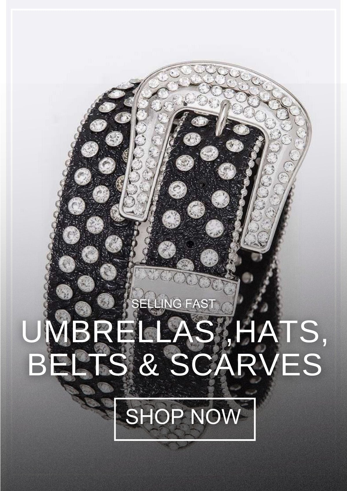 Umbrellas ,Hats, Belts & Scarves