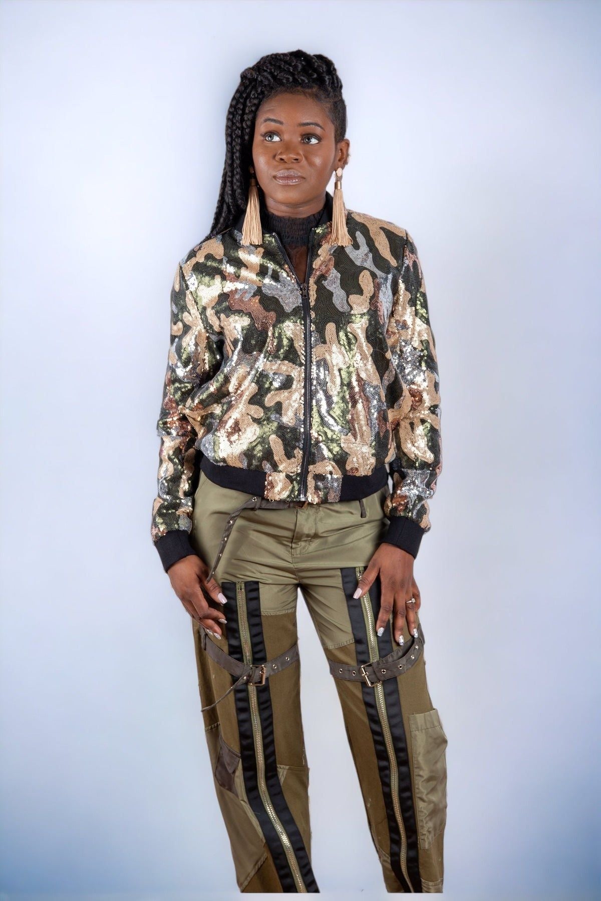 Army- Camo  Sequence Jacket