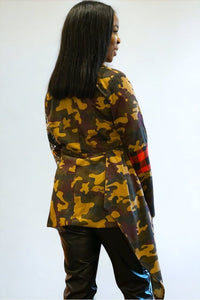Camo Sequince Army Jacket