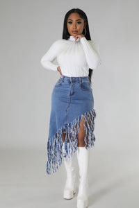 Bam-Asymmetrical  Fridge skirt- Regular