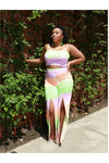 Pants with Side Opening - Tie Dye Pants - 227 Boutique