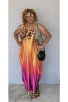 Cheater Curvy Dress for Ladies  - Leopard Printed Maxi - 227 Boutique
