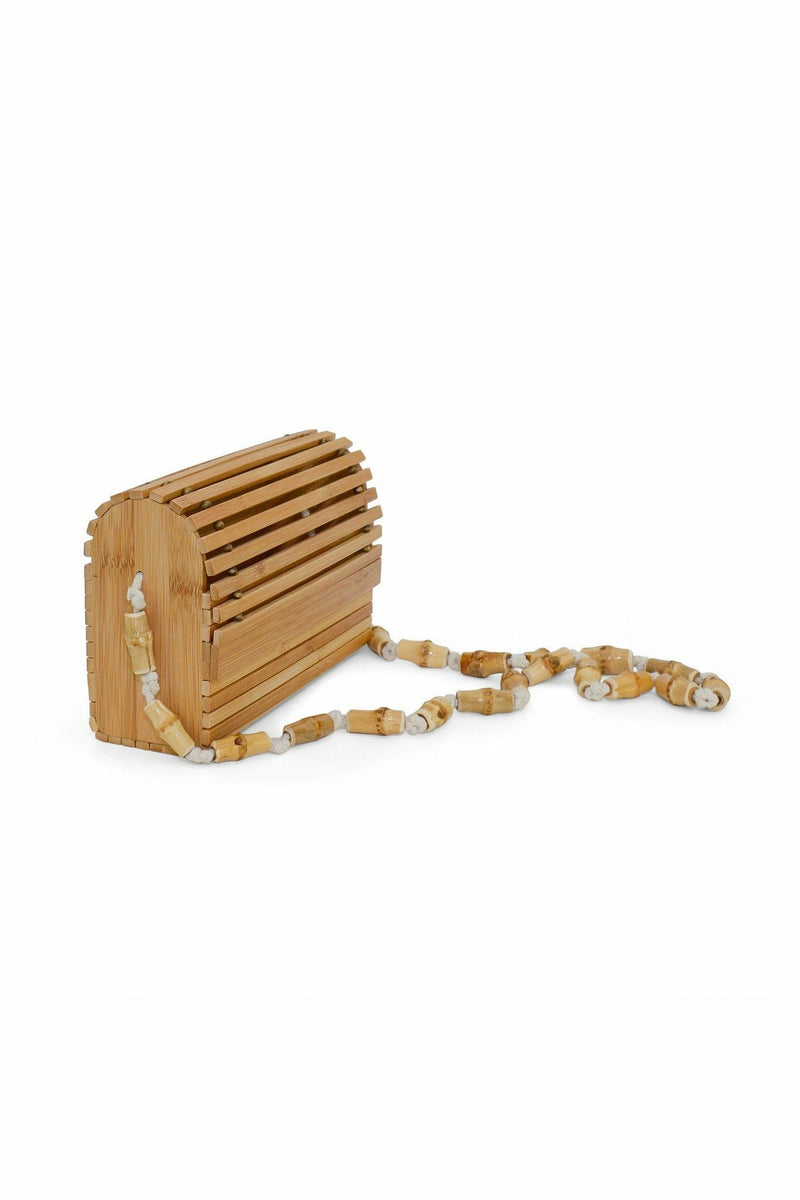 Natural Bamboo Purse - Trendsetting - 227 Boutique