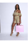 Large Pink Designer Inspired Purse - 227 Boutique