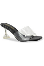 Women's Clear Slides Transparent Strap Mules Sandals - 227 Boutique 
